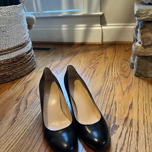 Cole Haan Black Leather Heels